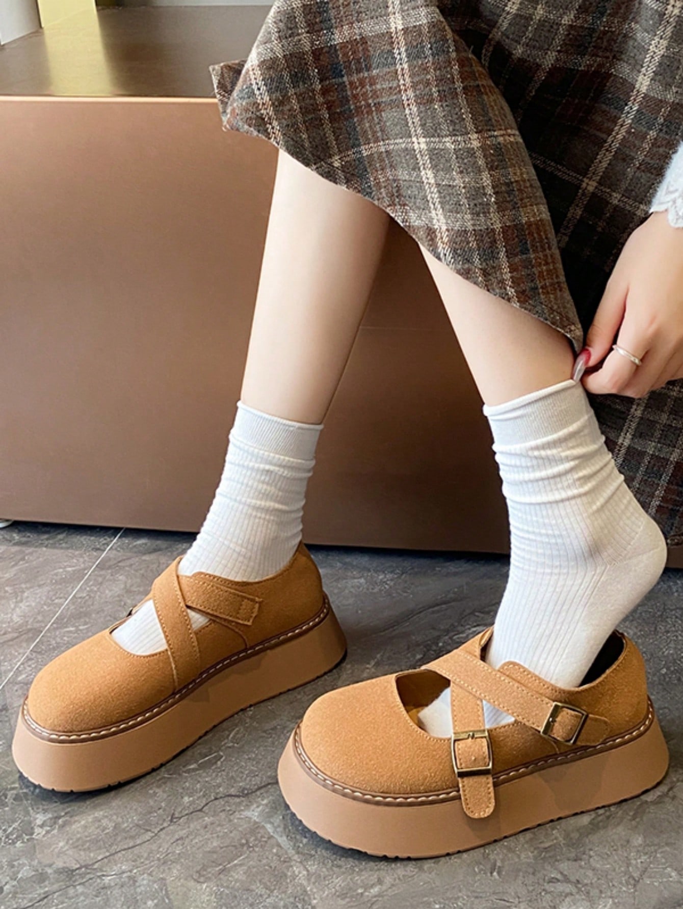 In Khaki Women Wedges & Flatform