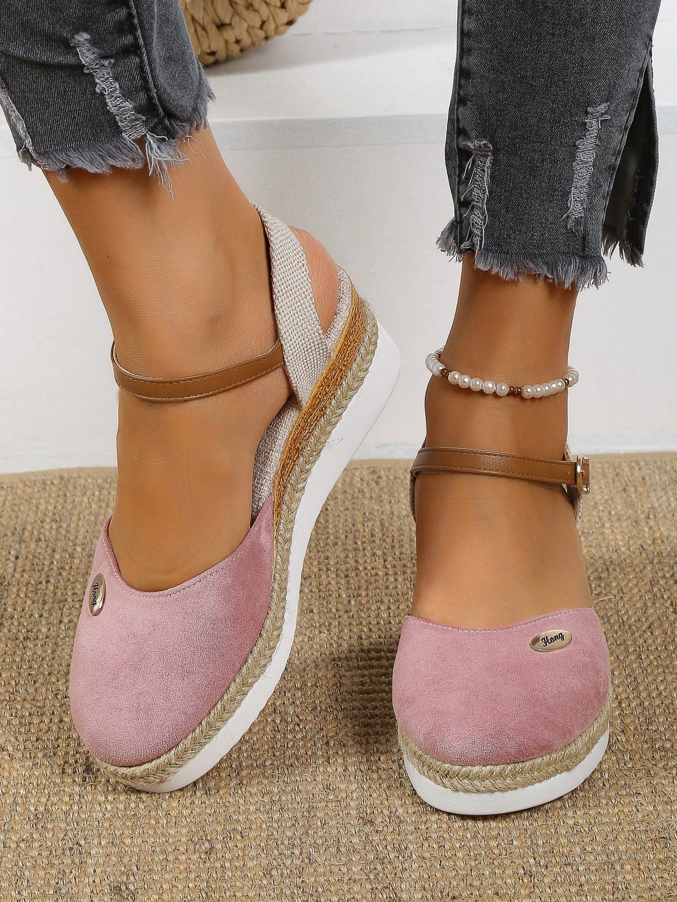 In Pink Women Wedges & Flatform