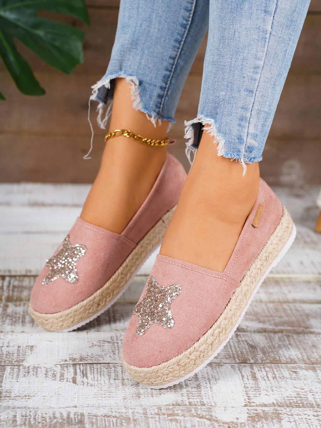 In Pink Women Wedges & Flatform