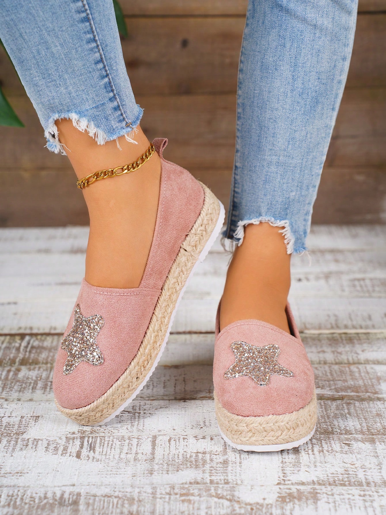 In Pink Women Wedges & Flatform