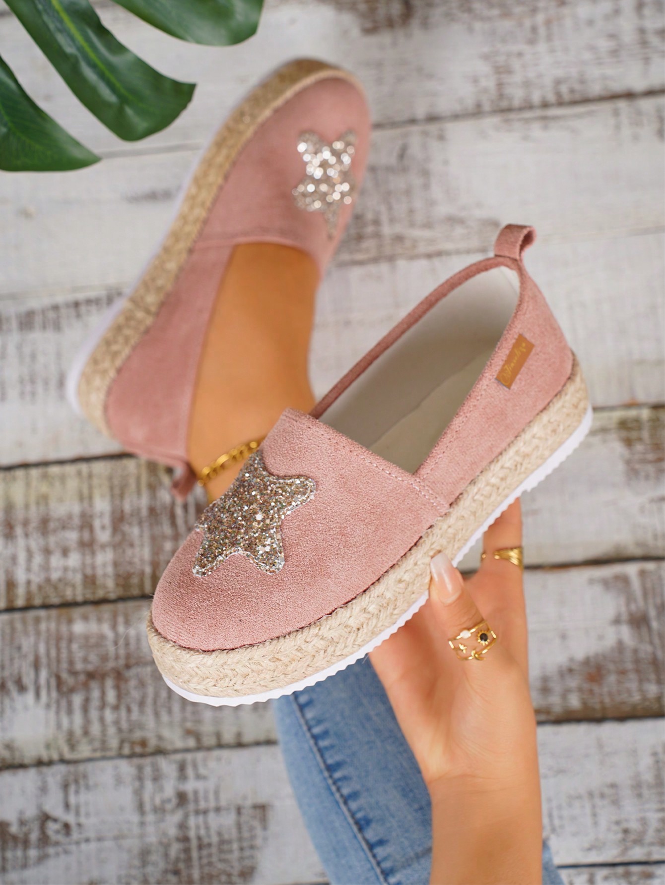 In Pink Women Wedges & Flatform