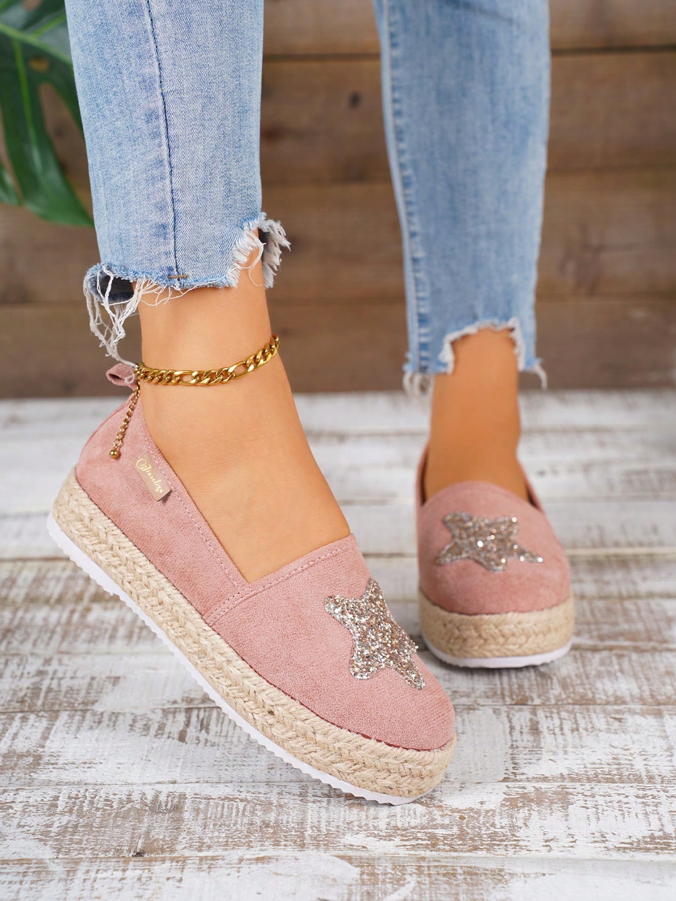 In Pink Women Wedges & Flatform