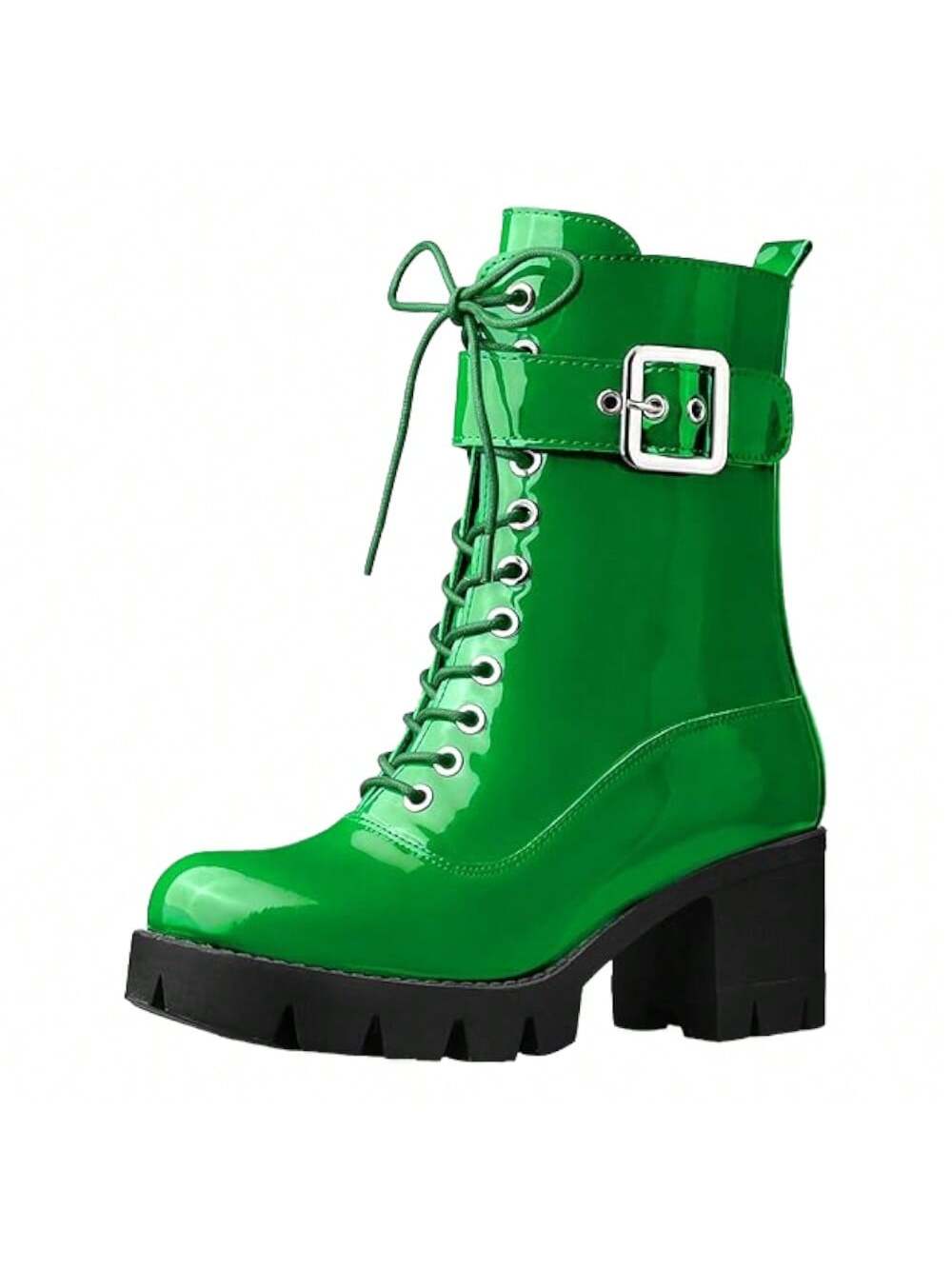 In Green Women Fashion Boots