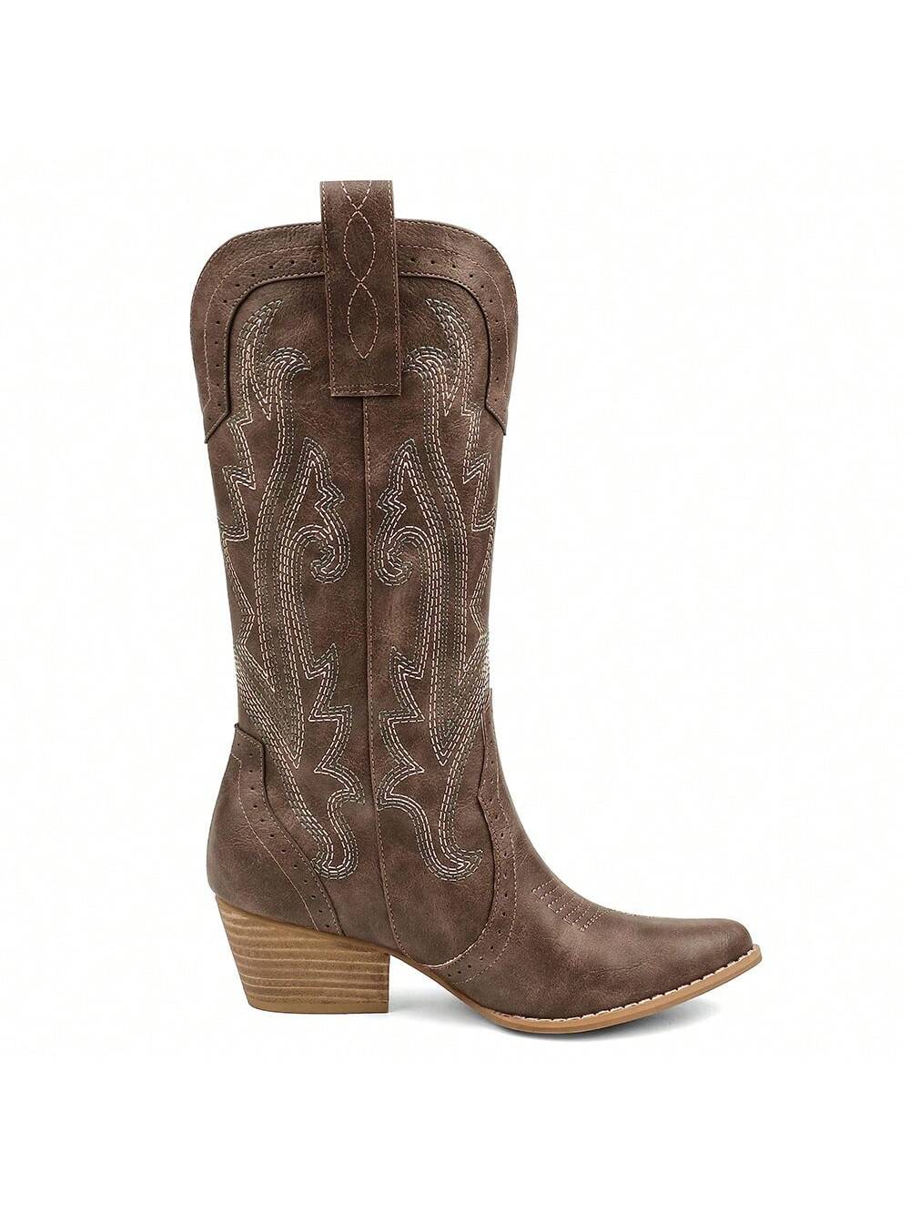 In Brown Women Mid-Calf Boots