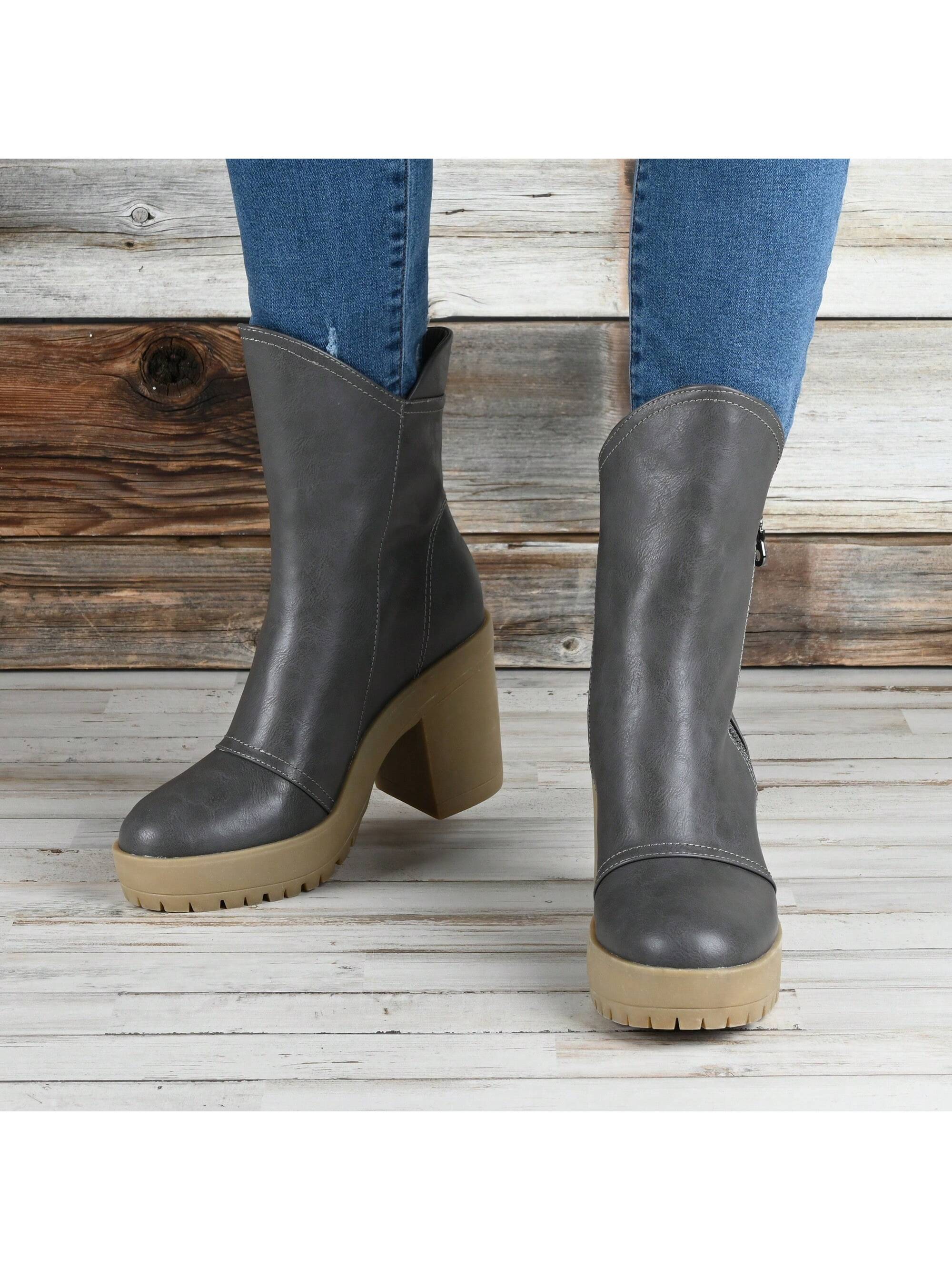 In Grey Women Ankle Boots & Booties