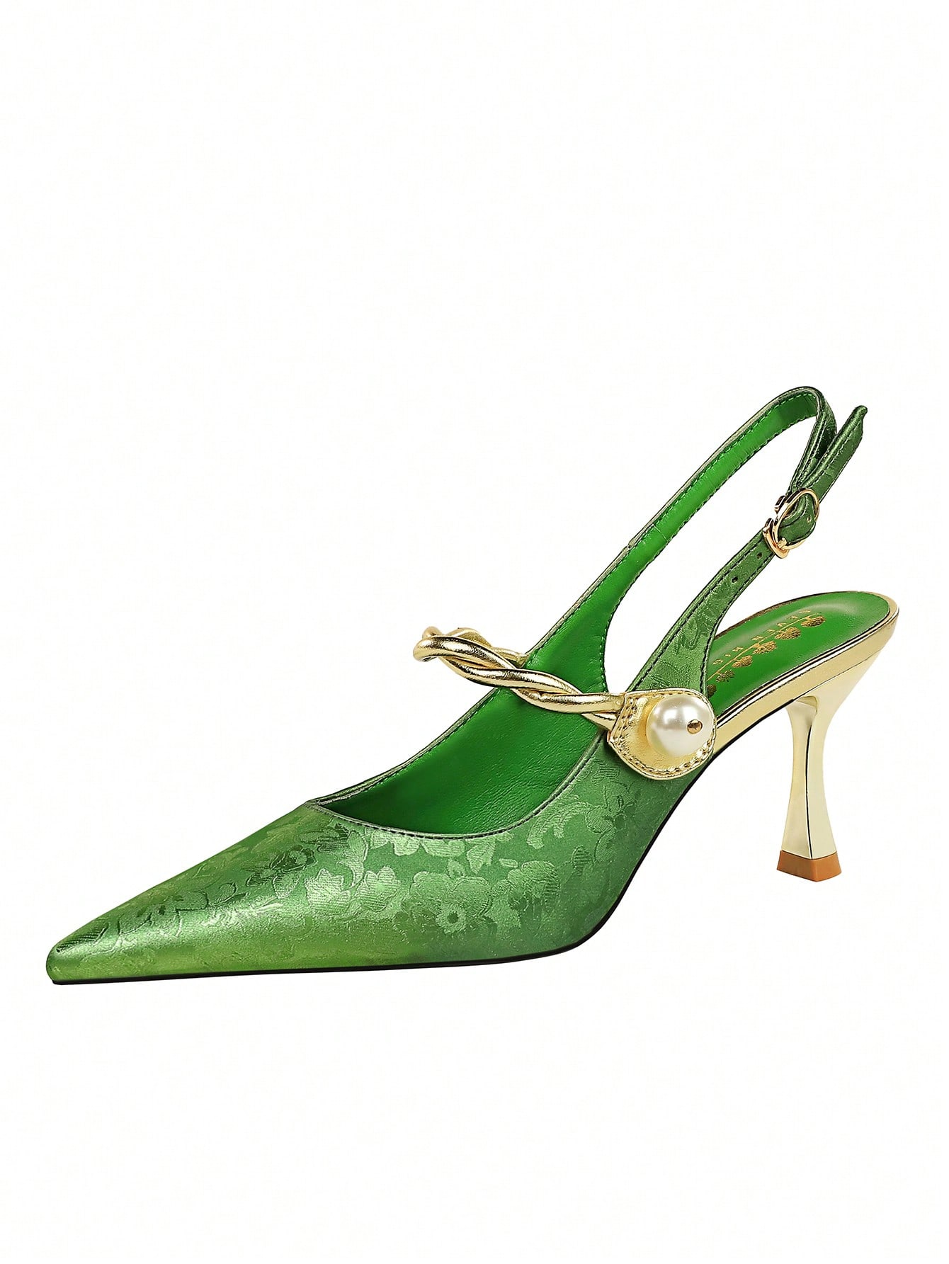 In Green Women Pumps