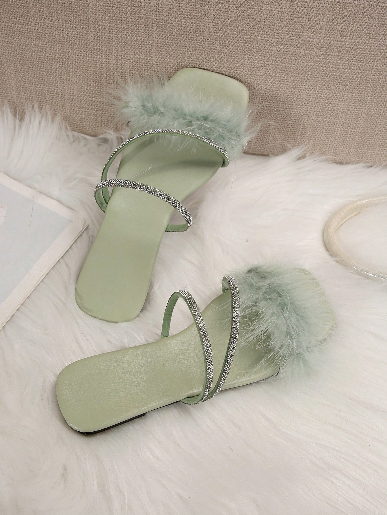 In Mint Green Women Shoes