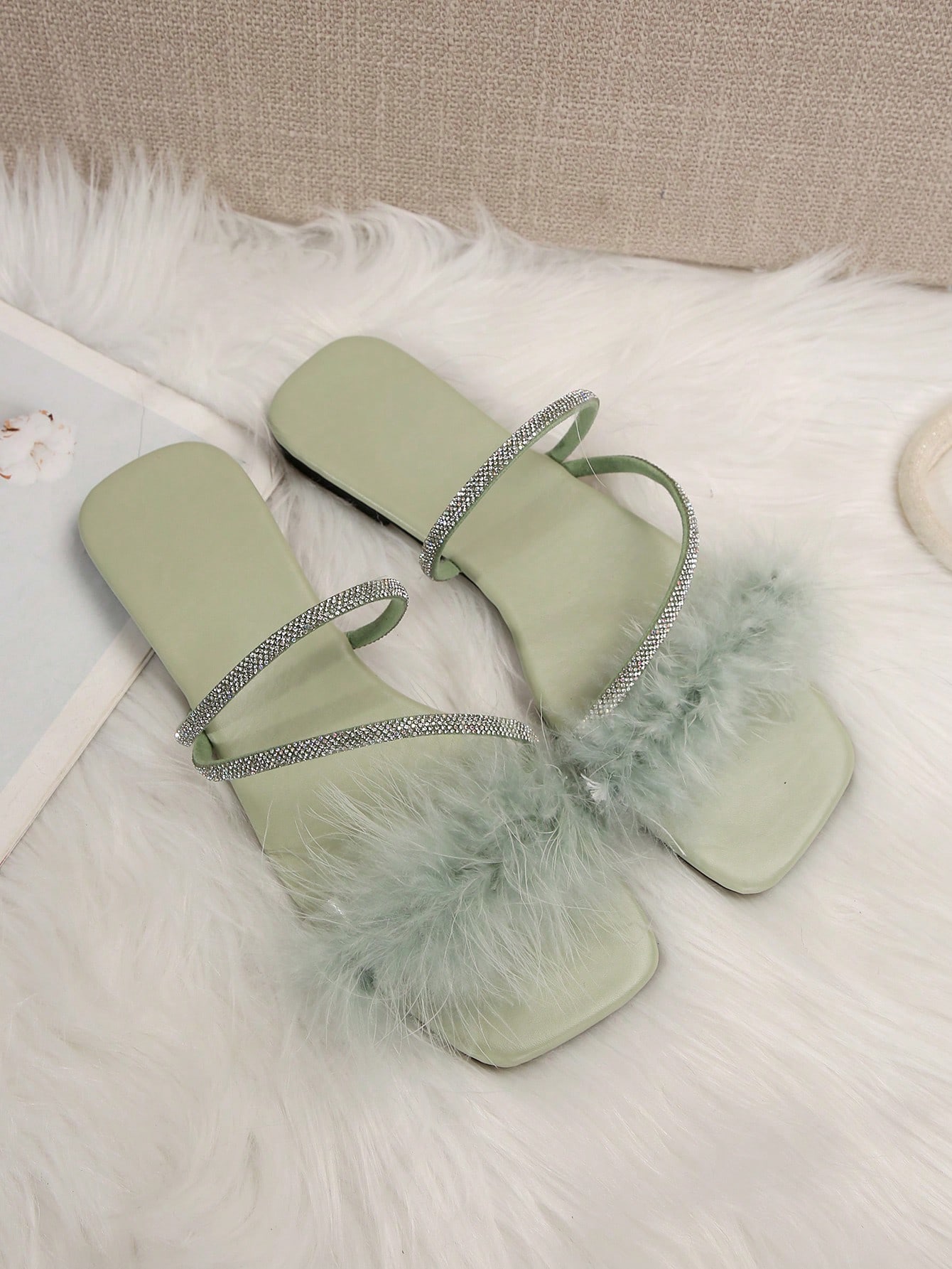 In Mint Green Women Shoes