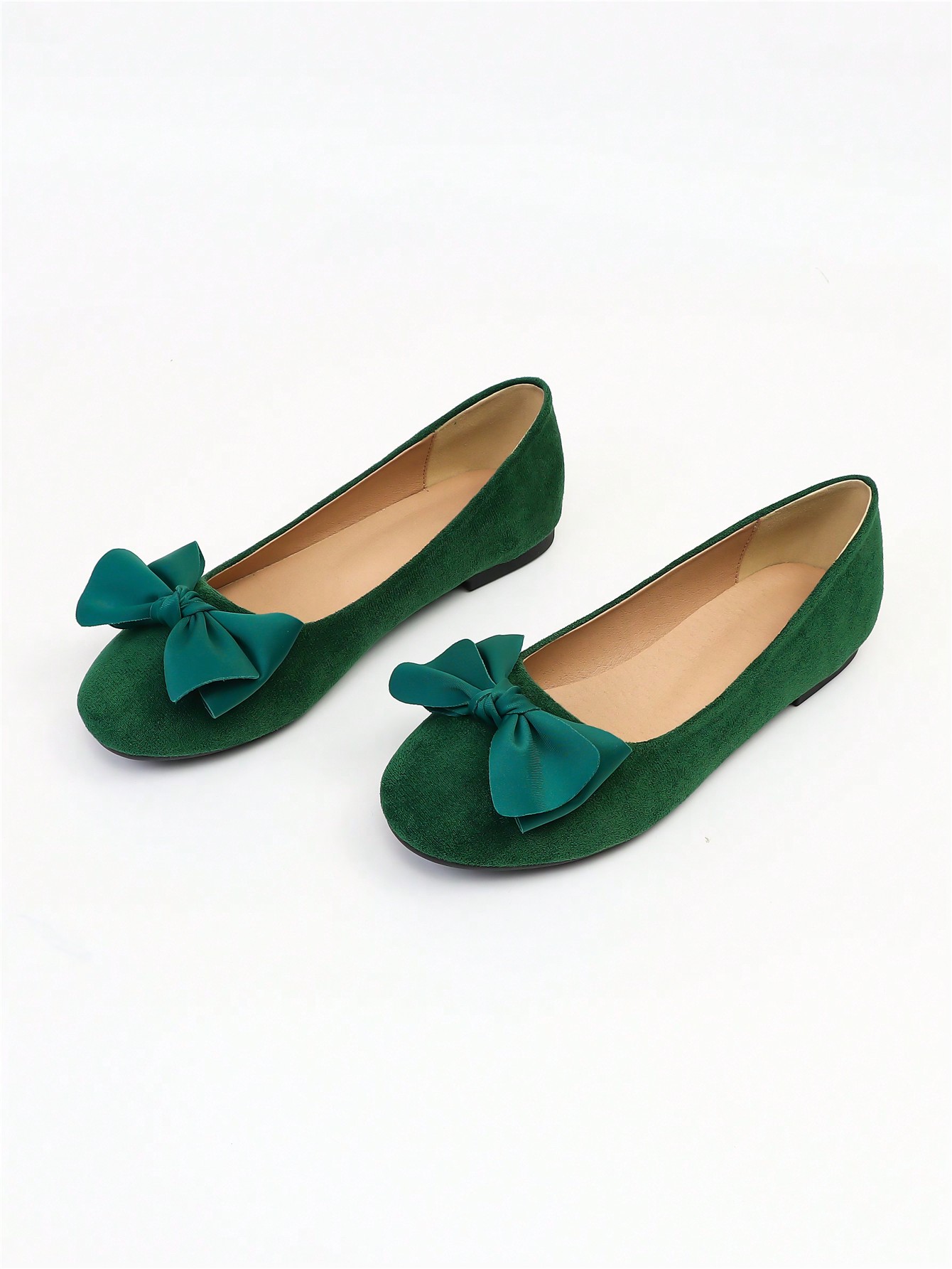 In Green Women Flats