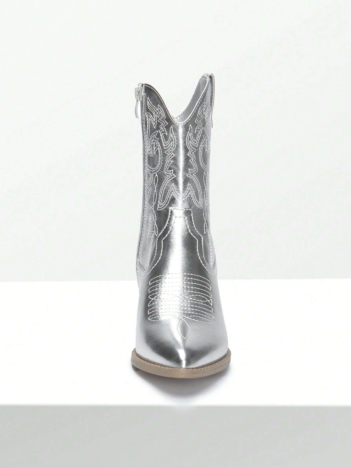 In Silver Women Ankle Boots & Booties