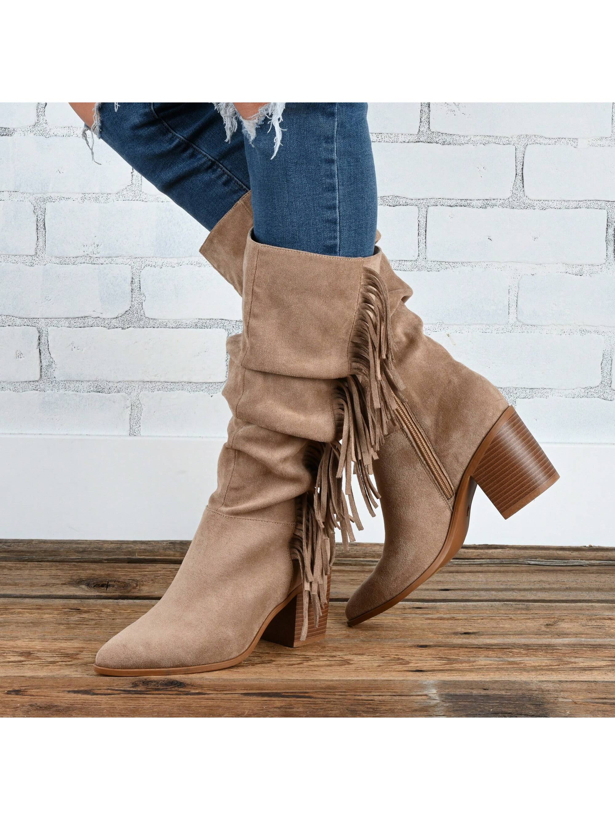 In Beige Women Fashion Boots