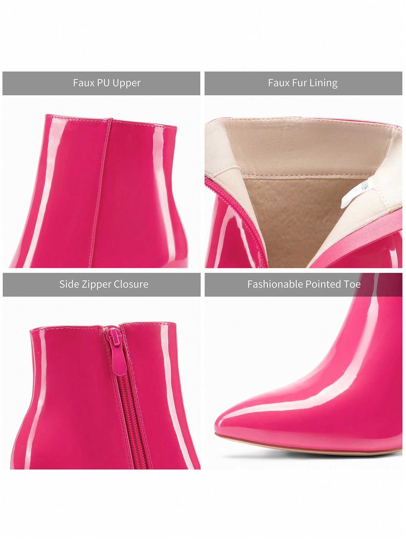 In Hot Pink Women Ankle Boots & Booties