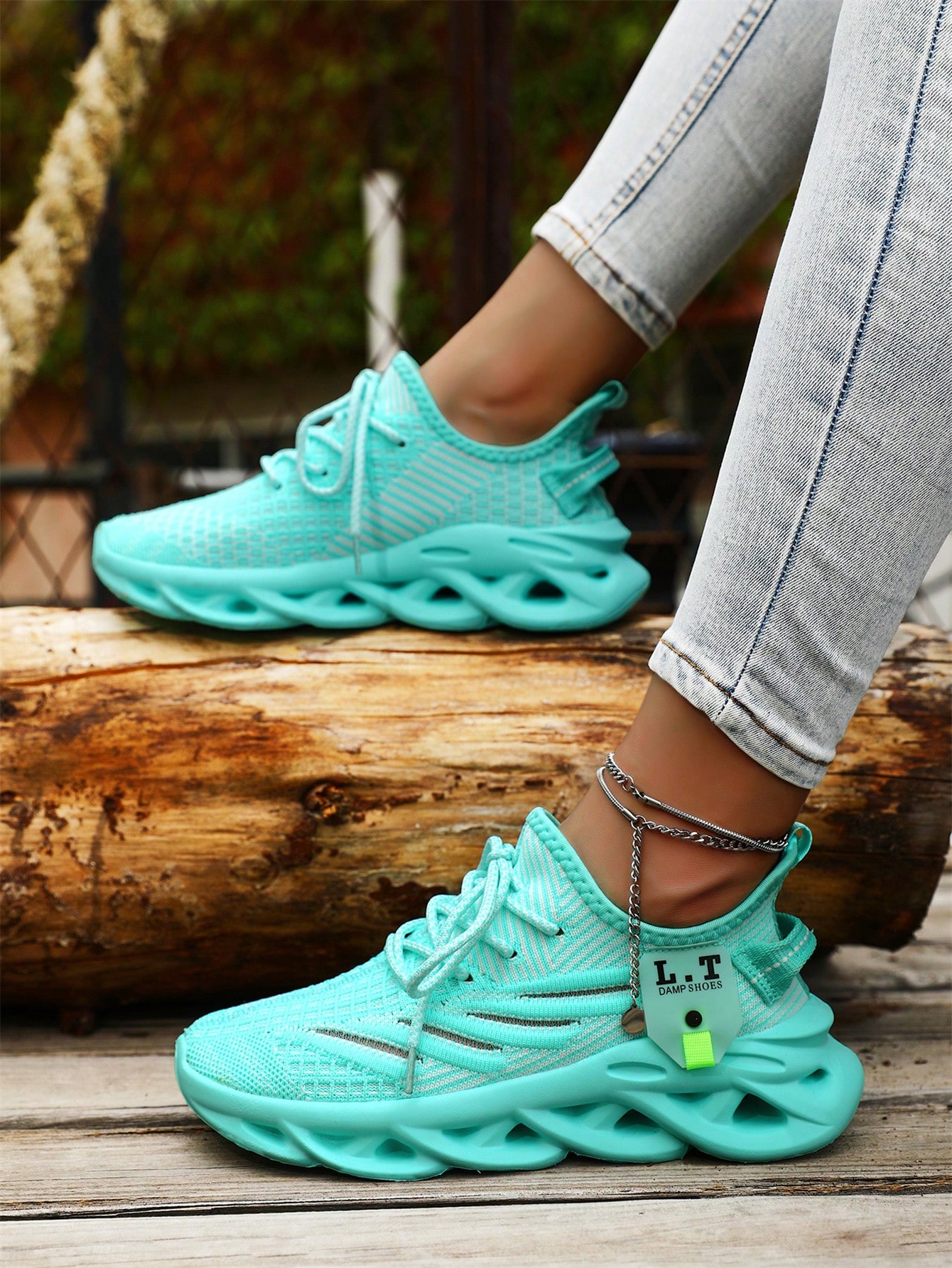 In Mint Green Women Shoes