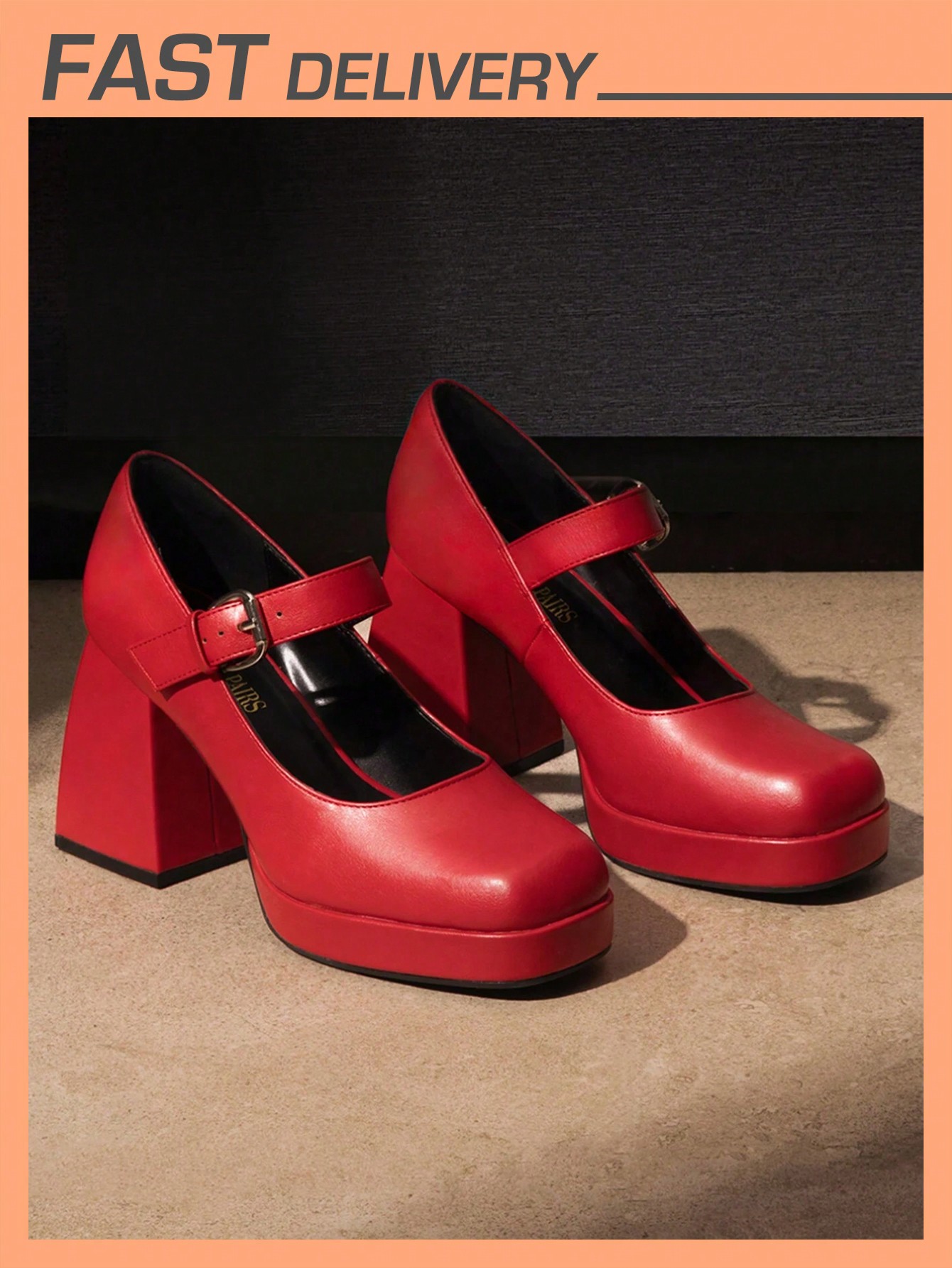 In Red Women Pumps