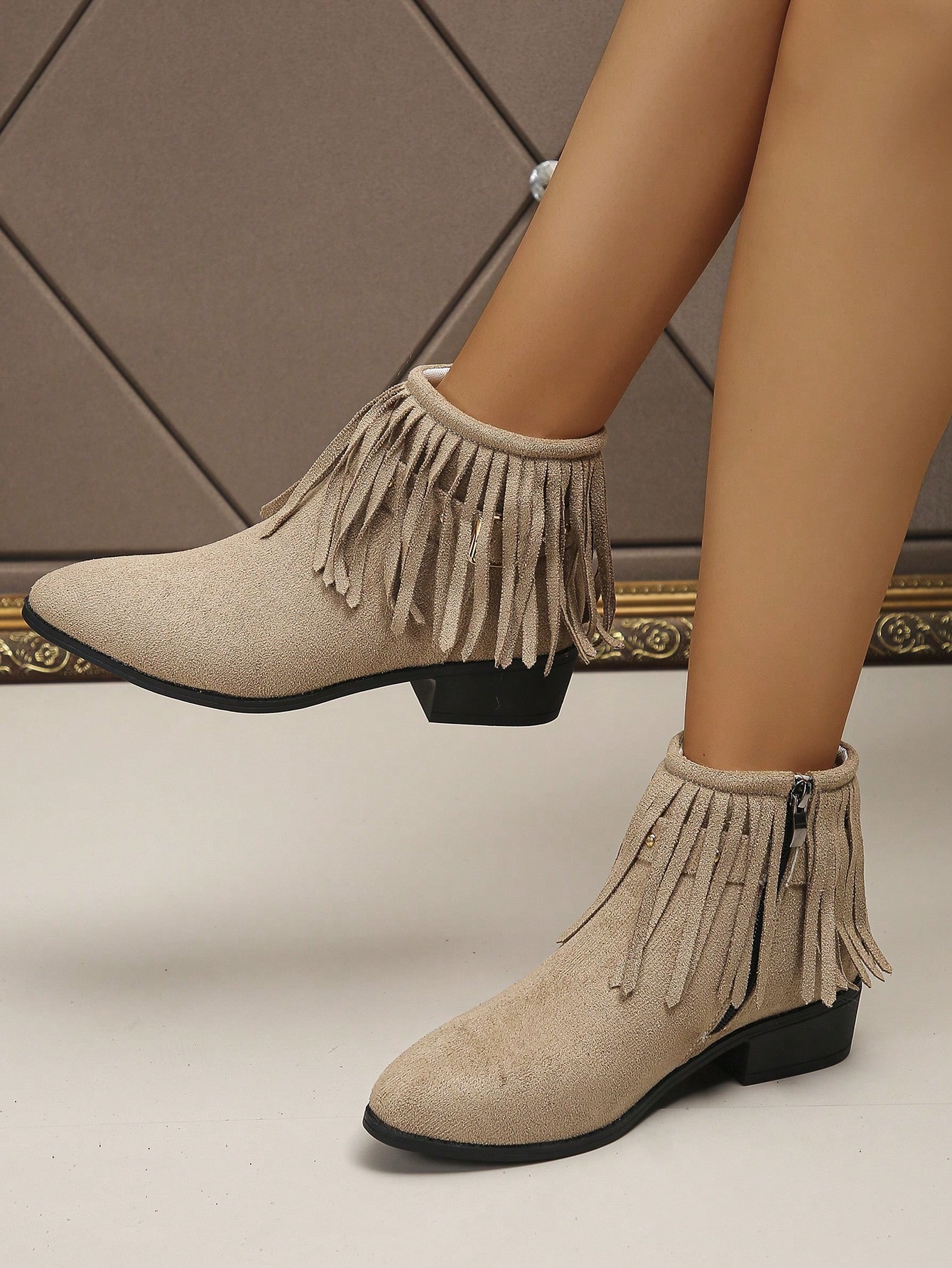 In Khaki Women Ankle Boots & Booties