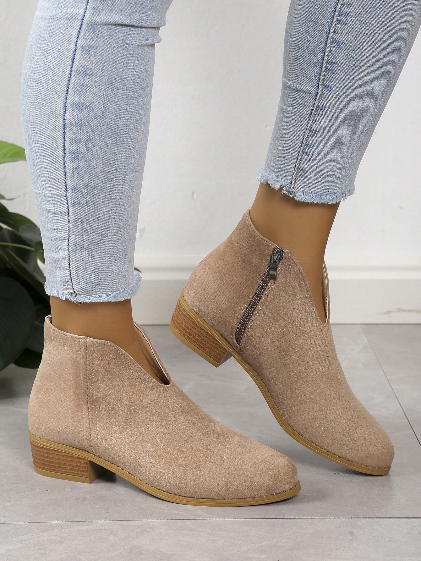 In Khaki Women Ankle Boots & Booties