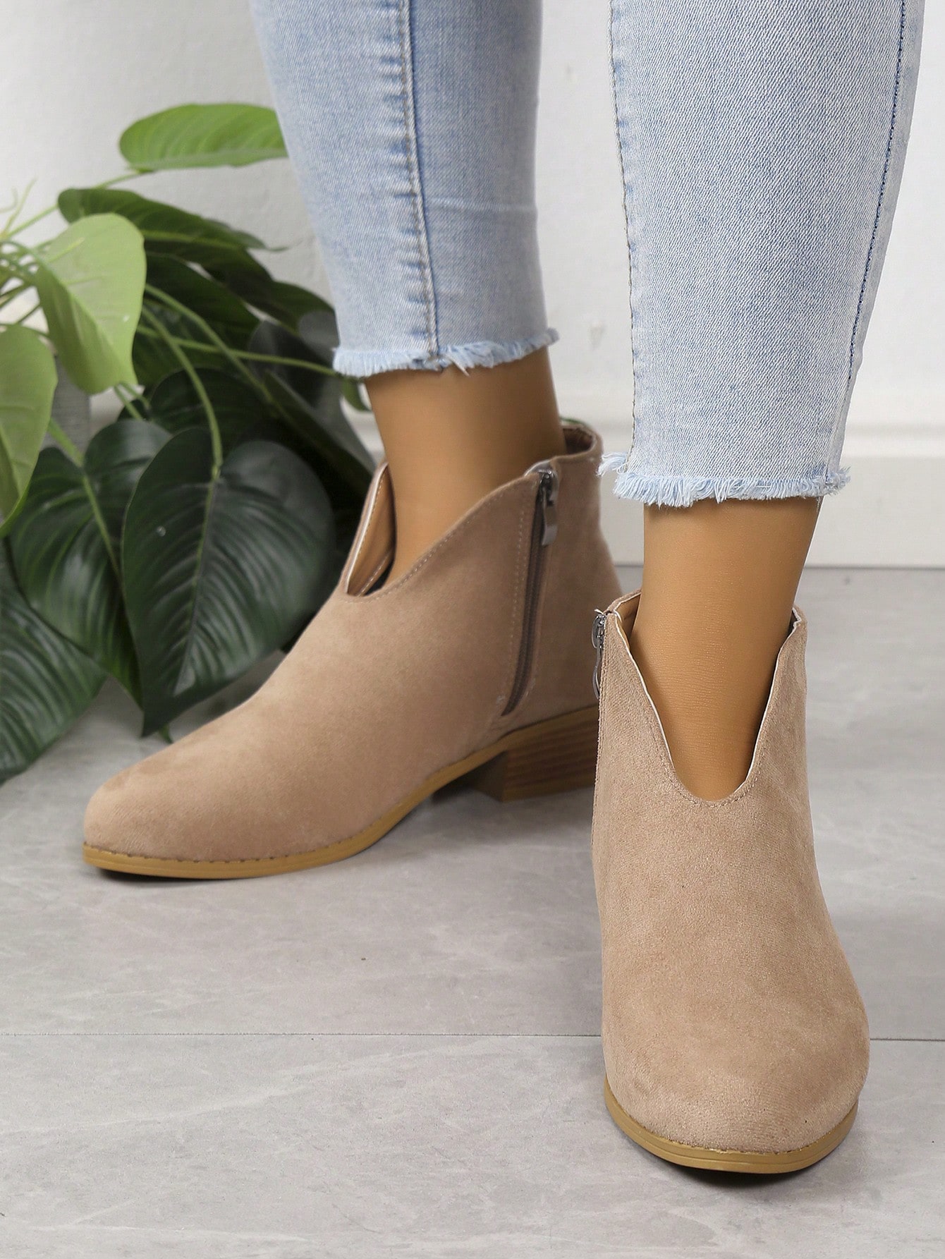 In Khaki Women Ankle Boots & Booties