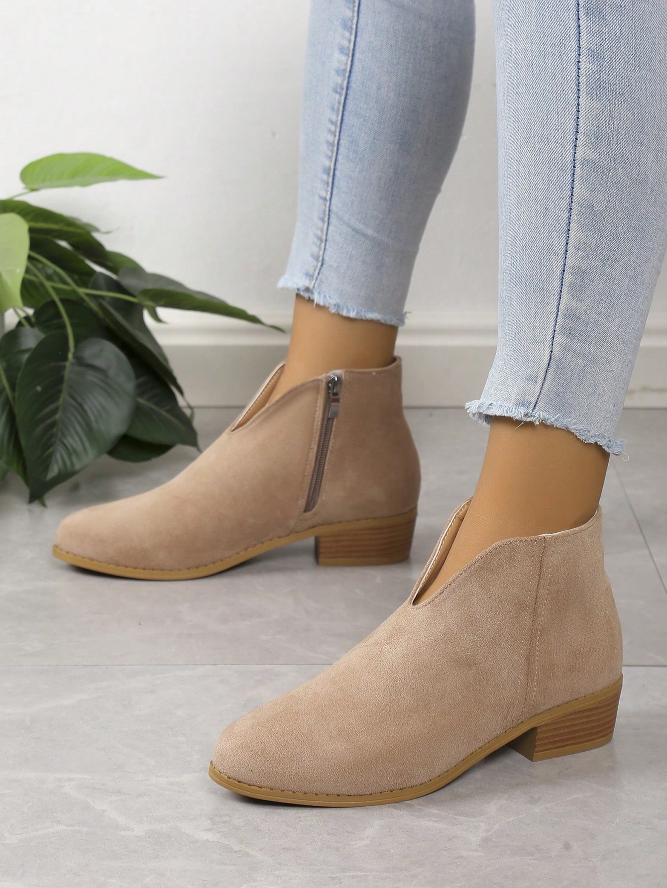 In Khaki Women Ankle Boots & Booties