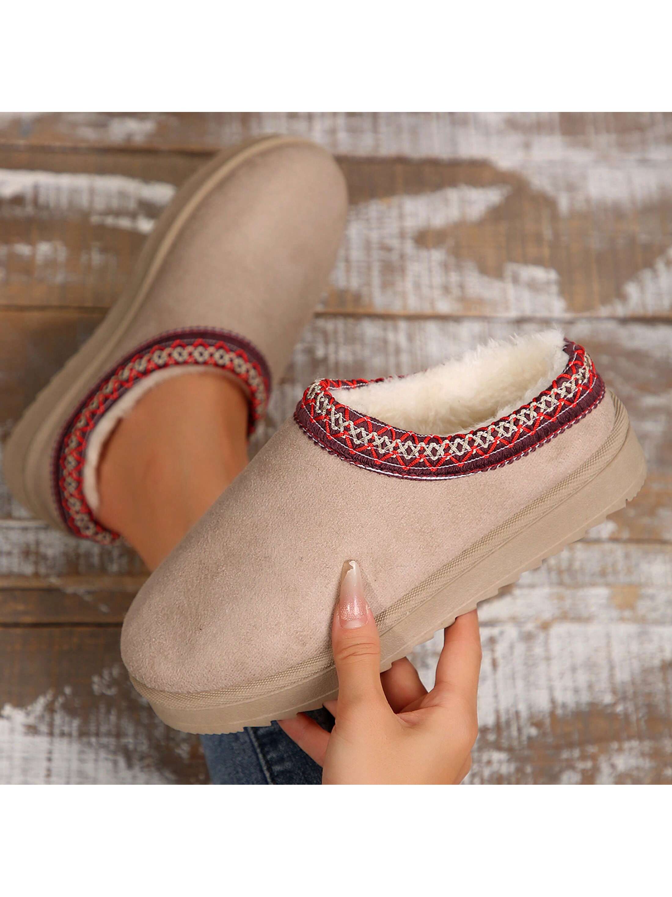 In Khaki Women Home Slippers