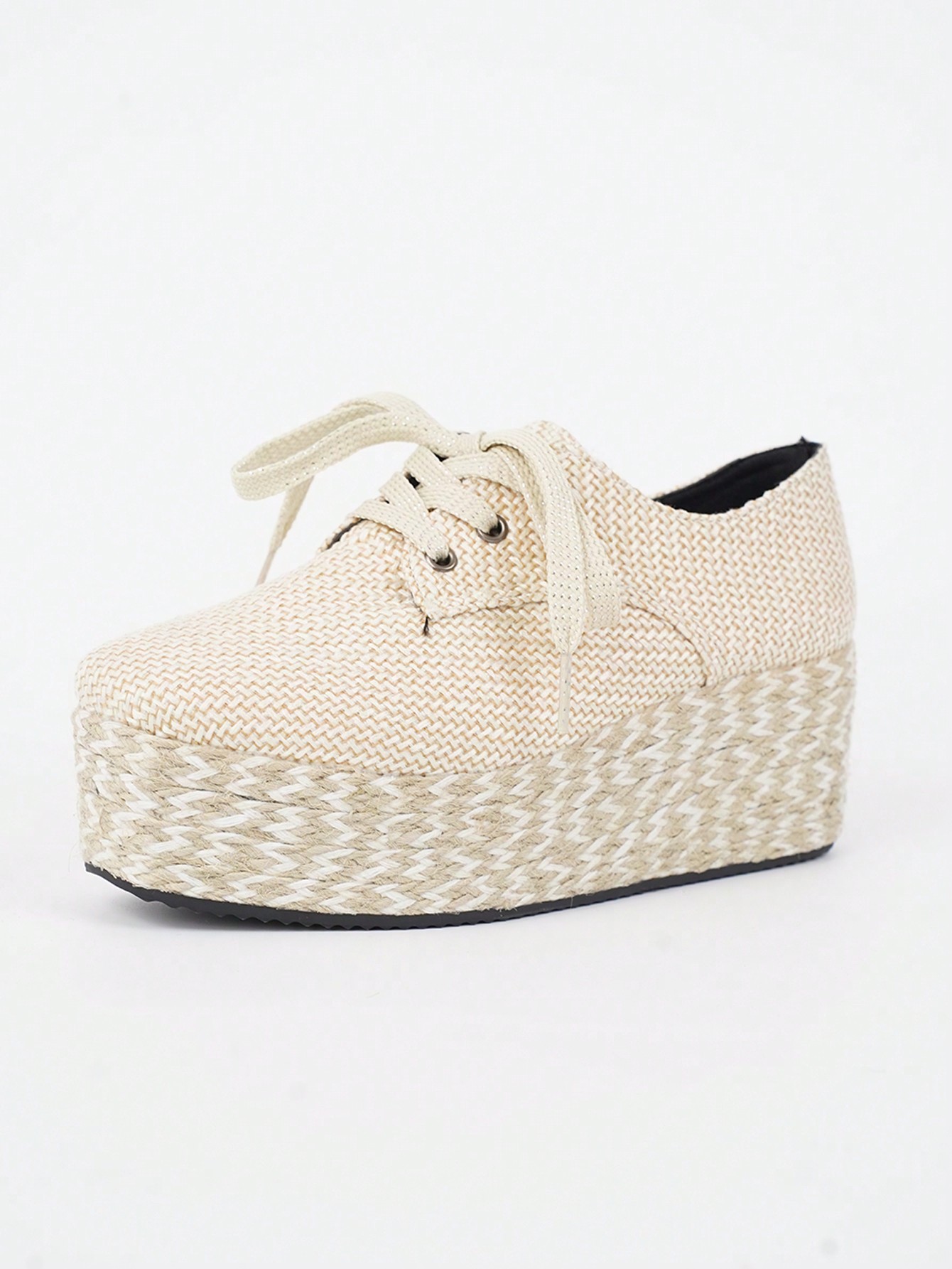 In Beige Women Wedges & Flatform