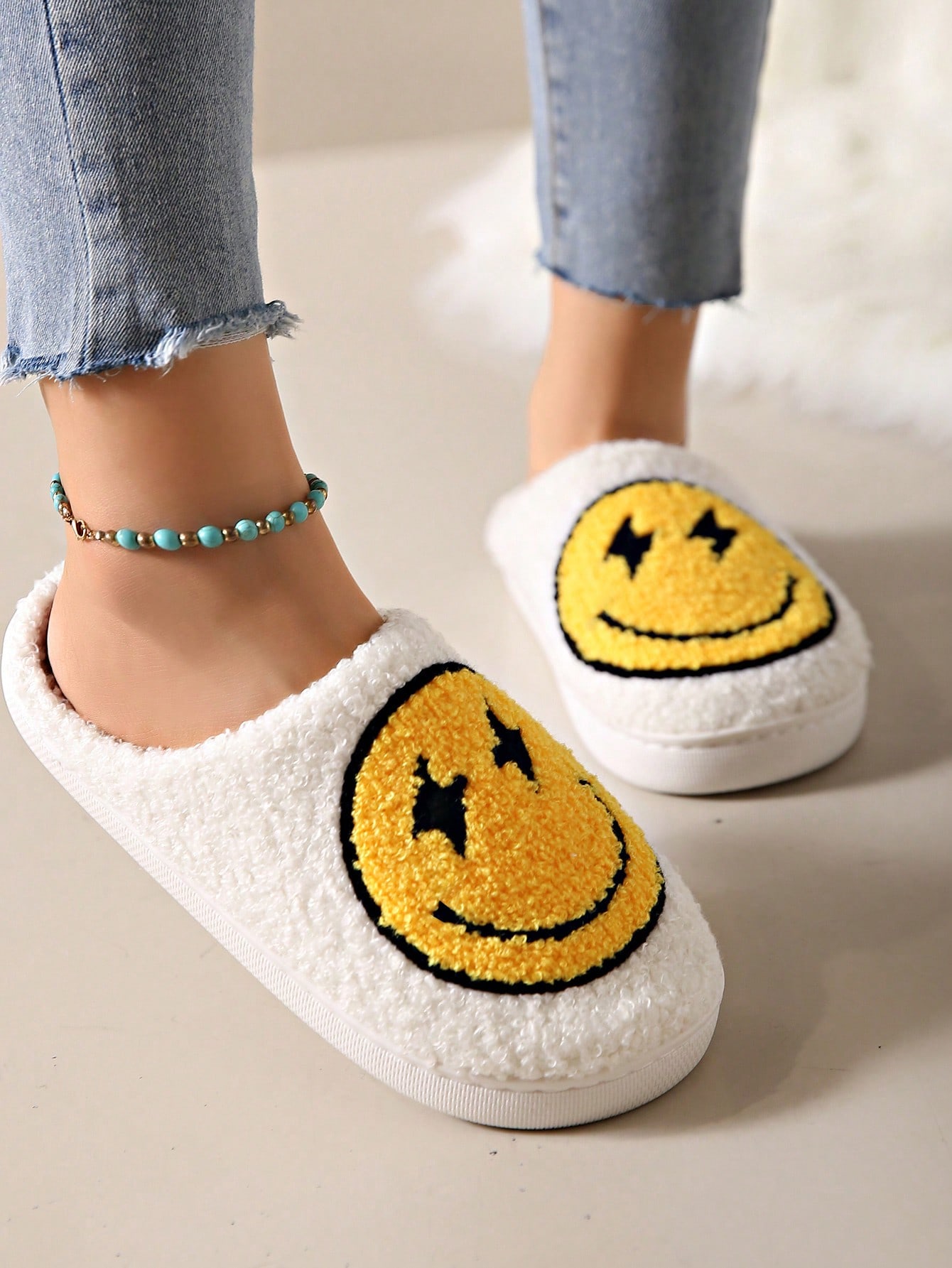 In Yellow Women Slippers