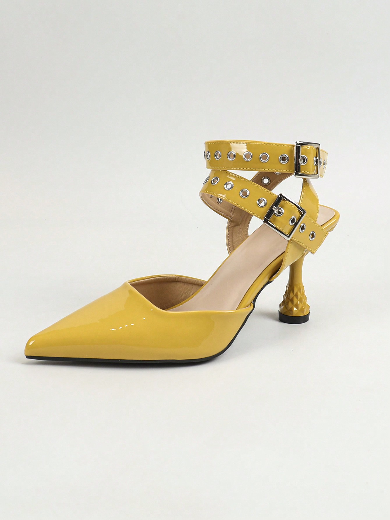 In Mustard Yellow Women Shoes