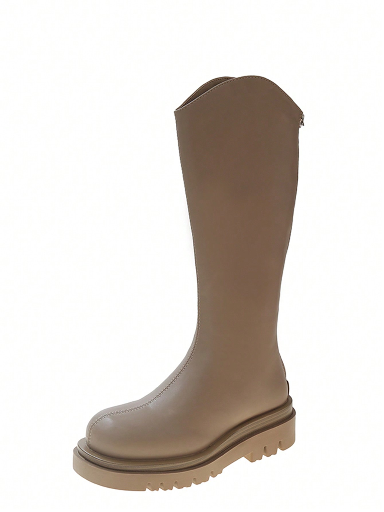 In Khaki Women Fashion Boots