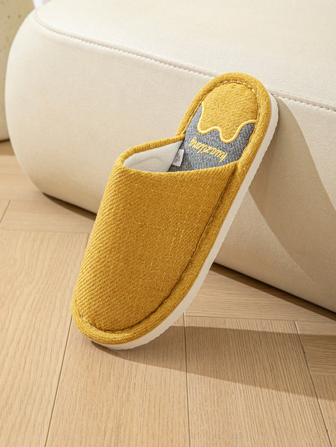 In Yellow Women Home Slippers