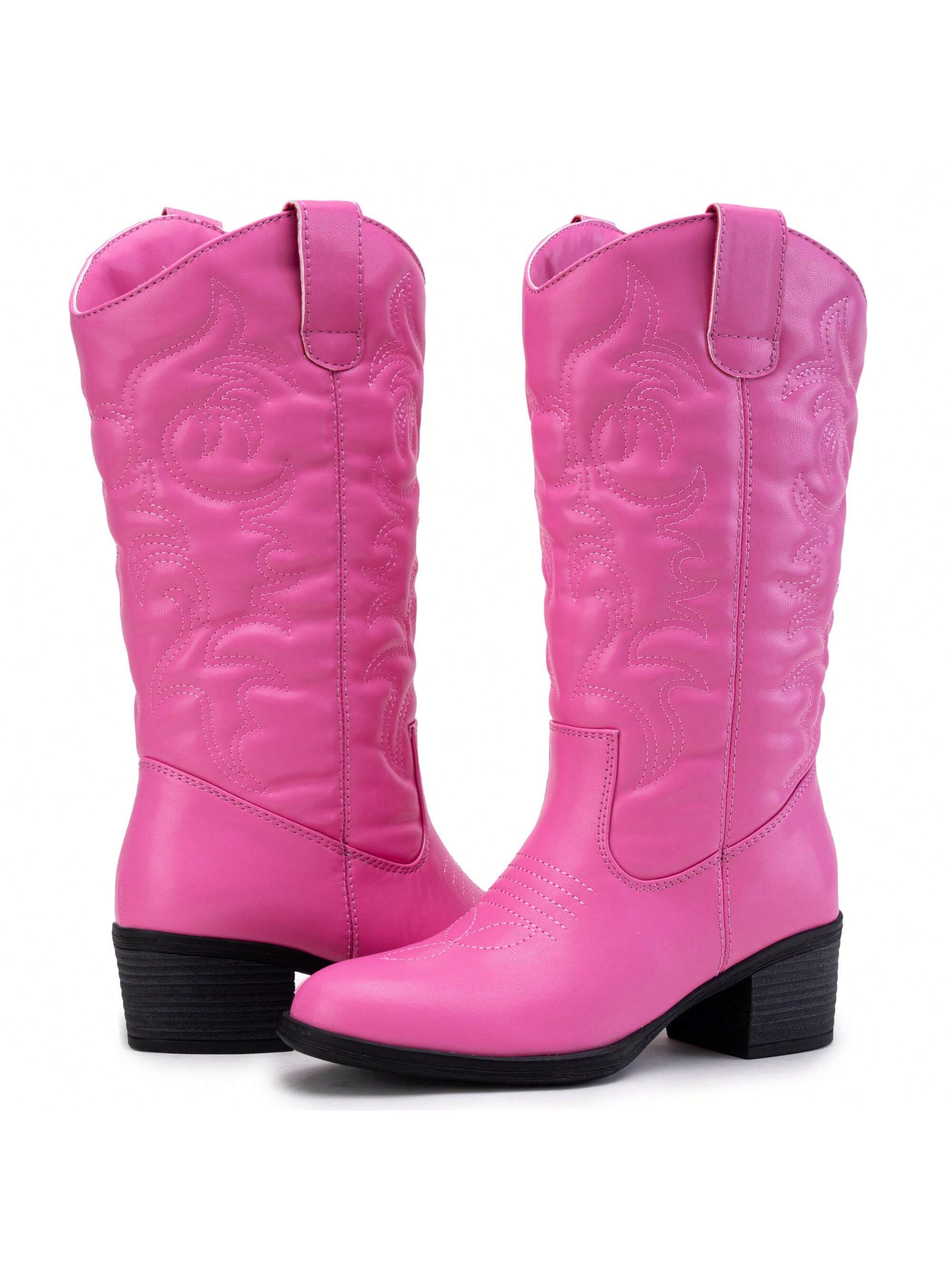 In Pink Women Mid-Calf Boots