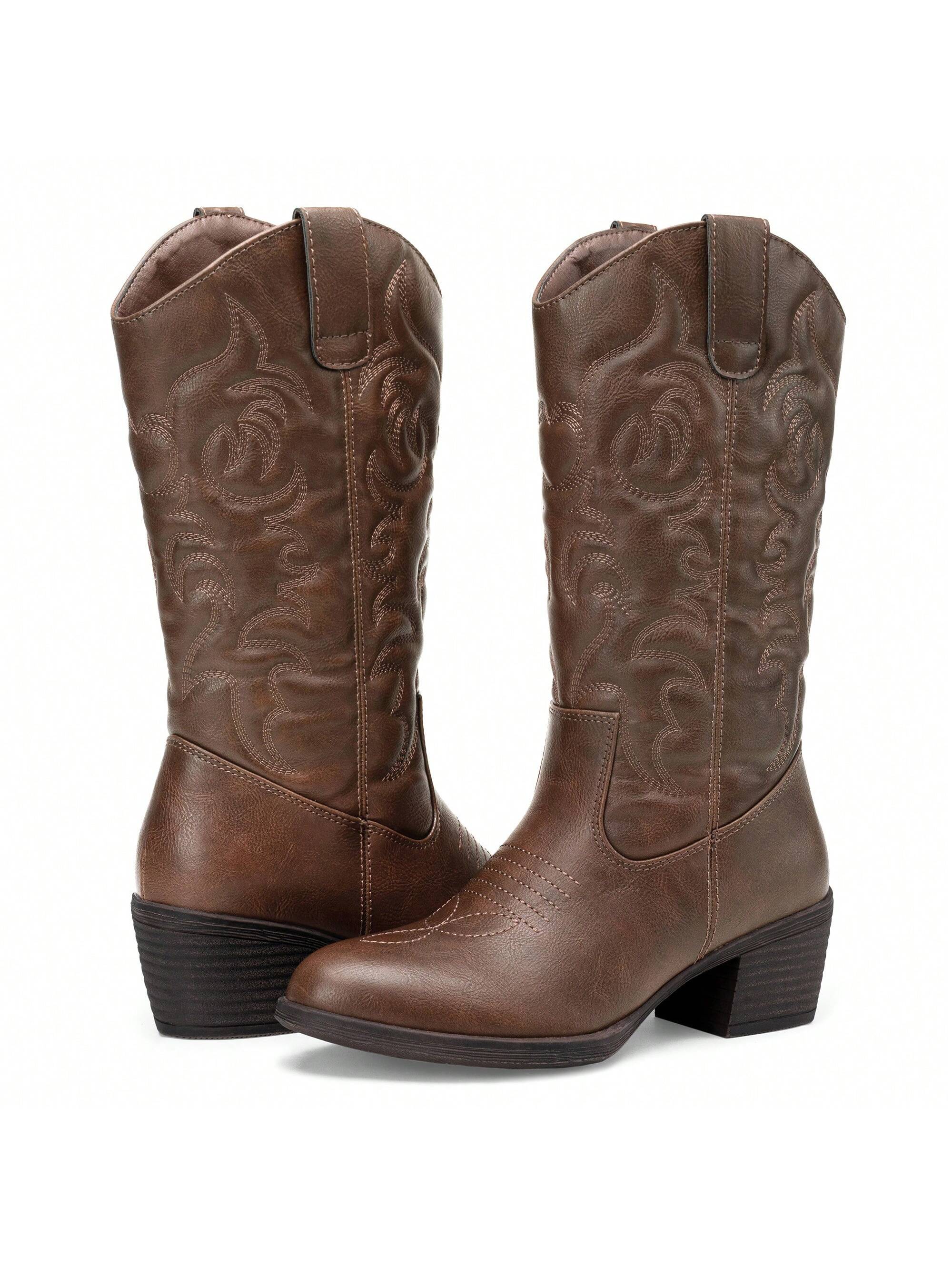 In Coffee Brown Women Fashion Boots