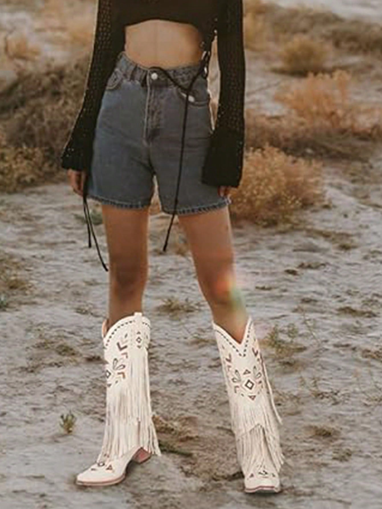 In Beige Women Fashion Boots