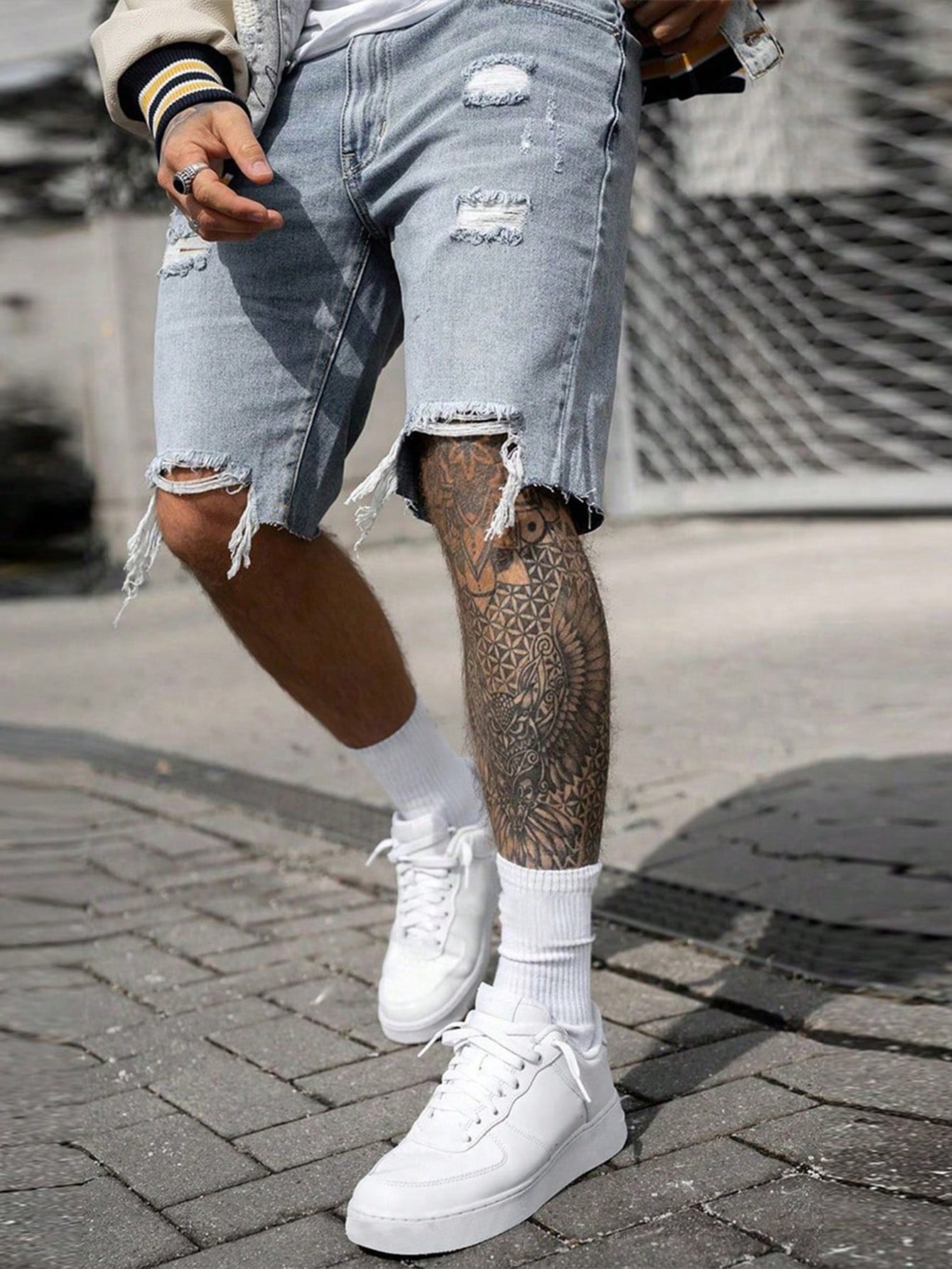 Men Denim Shorts