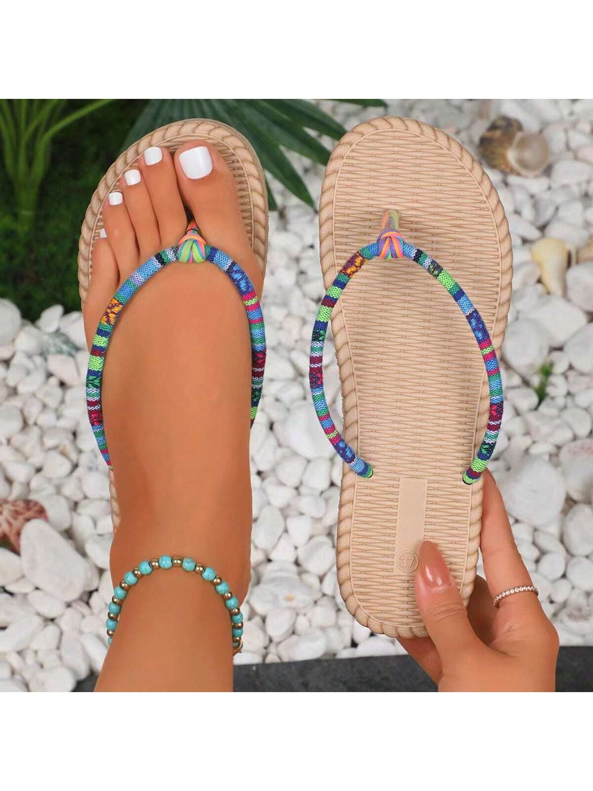 In Multicolor Women Flip-Flops