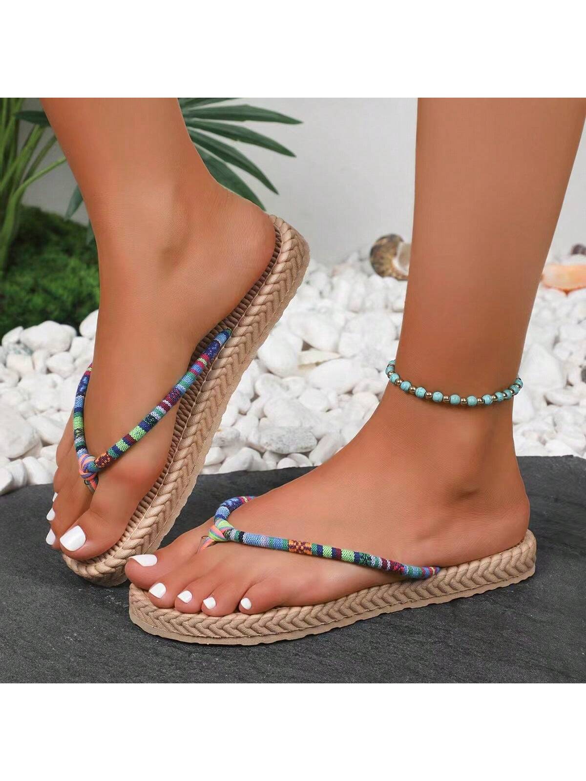 In Multicolor Women Flip-Flops